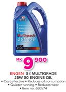 Engen 5Ltr Multigrade 25W 50 Engine Oil