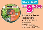 Garden Master 12mm x20m Hosepipe