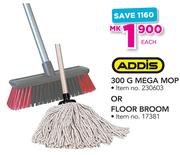 Addis 300g Mega Mop Or Floor Broom-Each
