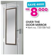 Over The Door Mirror