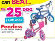 Peerless 12" Boys Or Girls BMX Bikes-Each