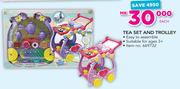 Kid Connection Tea Set And Trolley-Each
