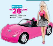 Kid Connection 11" Doll And Car