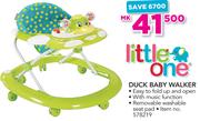 Little One Duck Baby Walker