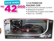 Rastar 1:14 Porsche Racing Car