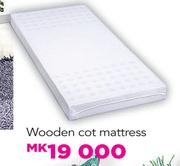 Wooden Cot Mattress