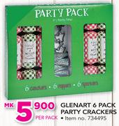 Glenart 6 Pack Party Crackers-Per Pack