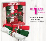 Great Deal 6 Pack Crepe Crackers-Per Pack