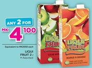 Liqui Fruit Assorted-2x2Ltr
