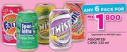 Assorted Cans-6x330ml