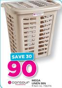 Contour Housewares Mega Linen Bin