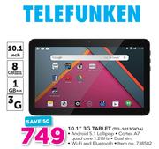 Telefunken 10.1" 3G Tablet TEL-1013GIQA
