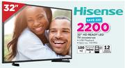 Hisense 32" HD Ready LED TV HX32M2160