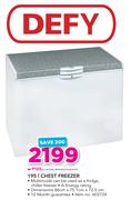 Defy 195Ltr Chest Freezer