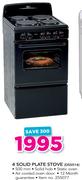 Defy 4 Solid Plate Stove DSS514