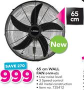 Logik 65cm Wall Fan HVM-65