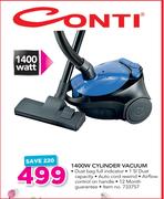 Conti 1400W Cylinder Vacuum