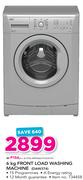 Defy 6Kg Front Load Washing Machine DAW374