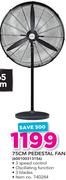 Logik 75cm Pedestal Fan 600100313156