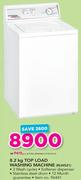 Speed Queen 8.2Kg Top Load Washing Machine RLWS21