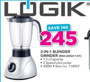 Logik 2-in-1 Blender Grinder RSH-245611-01