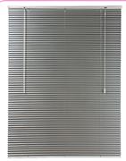 Decorland Ready Made 25MM Aluminium Venetian Blinds Silver-1600 x 1600