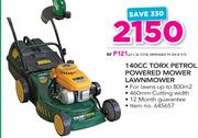 Trimtech 140cc Torx Petrol Powered Mower Lawnmower