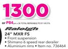 Raleigh 24" MXR FS