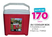 Camp Master 26Ltr Cooler Box-Each