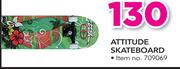 No Fear Attitude Skateboard
