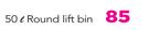 Contour 50Ltr Round Lift Bin