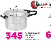Tissolli 7Ltr Aluminium Pressure Cooker