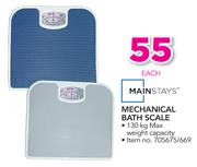 Mainstays Mechanical Bath Scale-Each