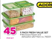 Addis 5 Pack Fresh Value Set-Per Set