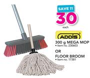 Addis 300g Mega Mop Or Floor Broom-Each
