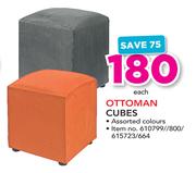 Ottoman Cubes-Each