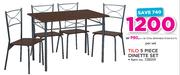 Tilo 5 Piece Dinette Set