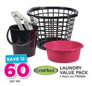 Cenplast Laundry Value Pack-Per Set