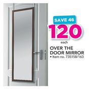 Over The Door Mirror-Each
