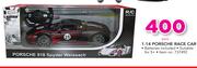 Rastar 1.14 Porsche Race Car-Each