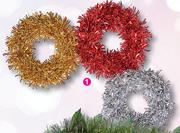 25cm Wreath Assorted-Each