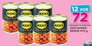 Koo Baked Beans - 12 x 410gm