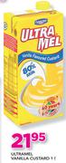Ultramel Vanilla Custard - 1Ltr