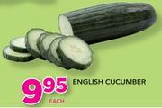 English Cucumber - Each