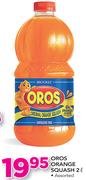 Oros Orange Squash - 2Ltr
