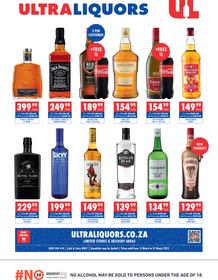 Ultra Liquors : Specials (15 March - 31 March 2022)