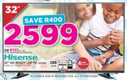 Hisense 32" HD Ready LED TV 32D50