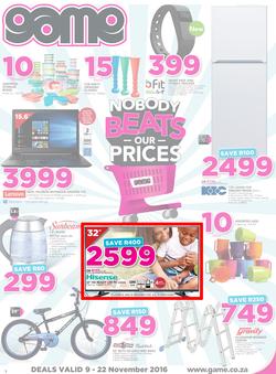 Game : Nobody Beats Our Prices (9 Nov - 22 Nov 2016), page 1