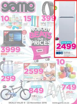 Game : Nobody Beats Our Prices (9 Nov - 22 Nov 2016), page 1