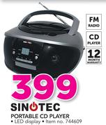 Sinotec Portable CD Player